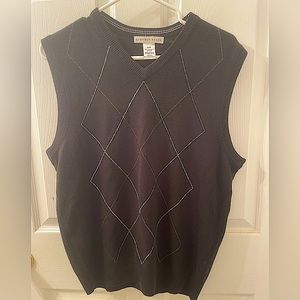 Geoffrey Beene Sleeveless Sweater Vest